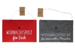 Umschlag TX Filz Weihnachtspost 2so