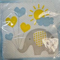 Serviette PP 20erPack Elephant blau