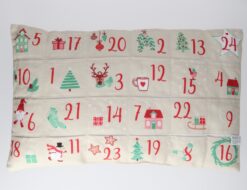 Adventskalender TX Kissen 50x30cm