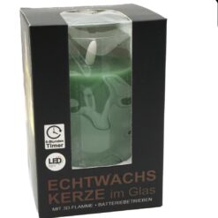 BEL Kerze LED im Glas D7,5H12,5 min