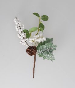 Zweig KB Zapfen + Beeren 22cm