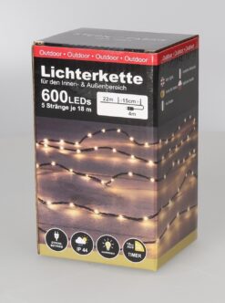 BEL Lichterkette 600LED IP44