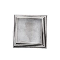 Tablett HZ 21x21x3cm grau
