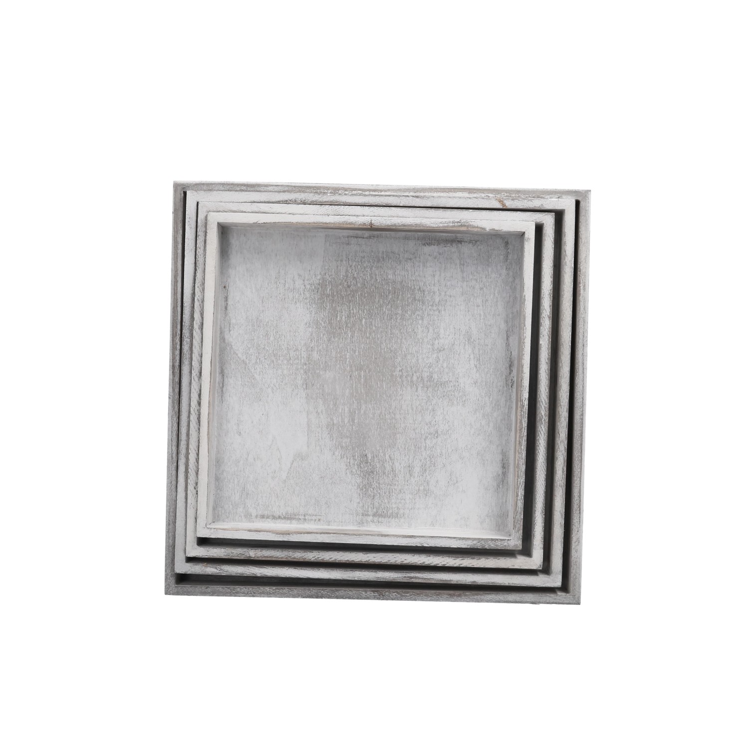 Tablett HZ 21x21x3cm grau