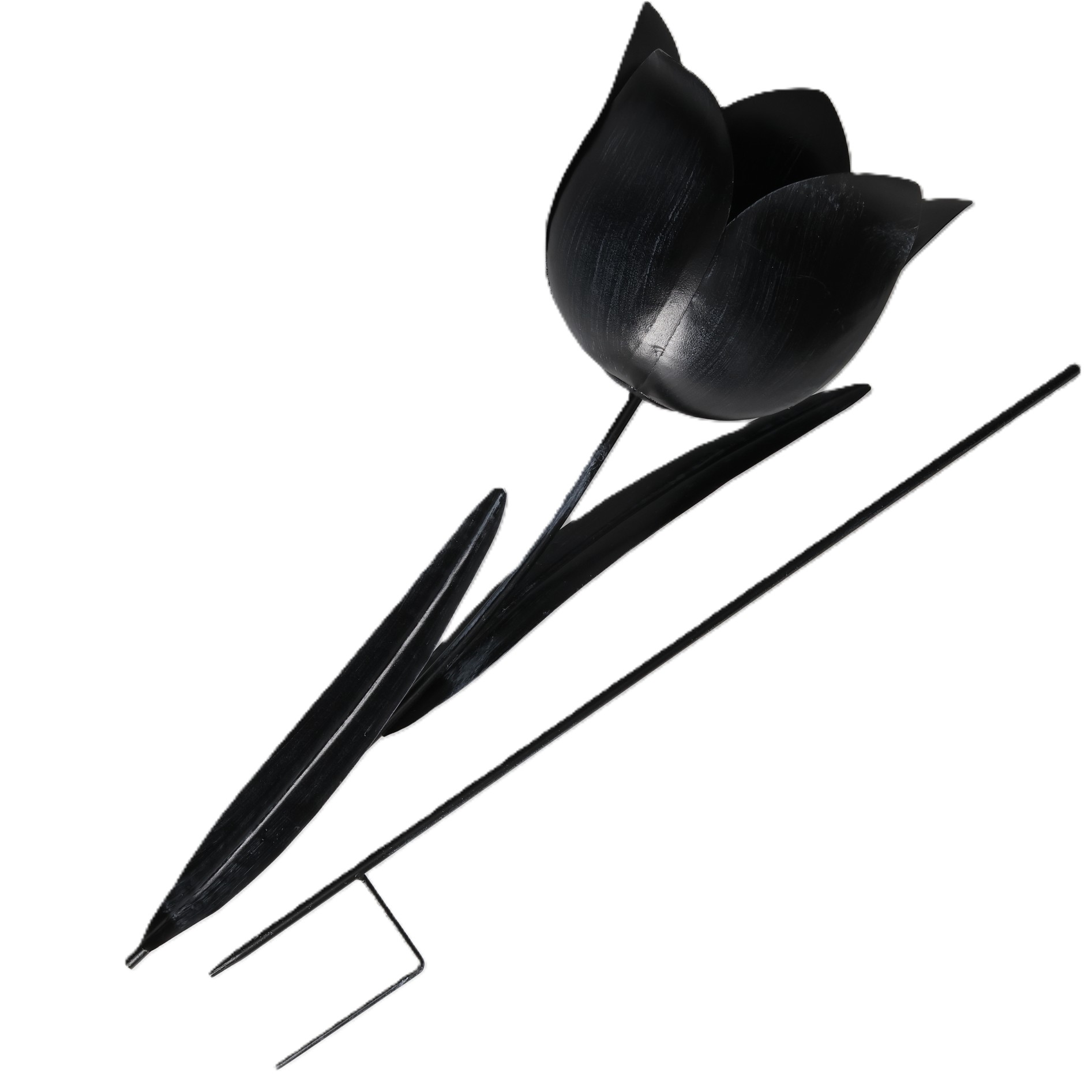 Gartenstecker MET Tulpe 121cm anthr