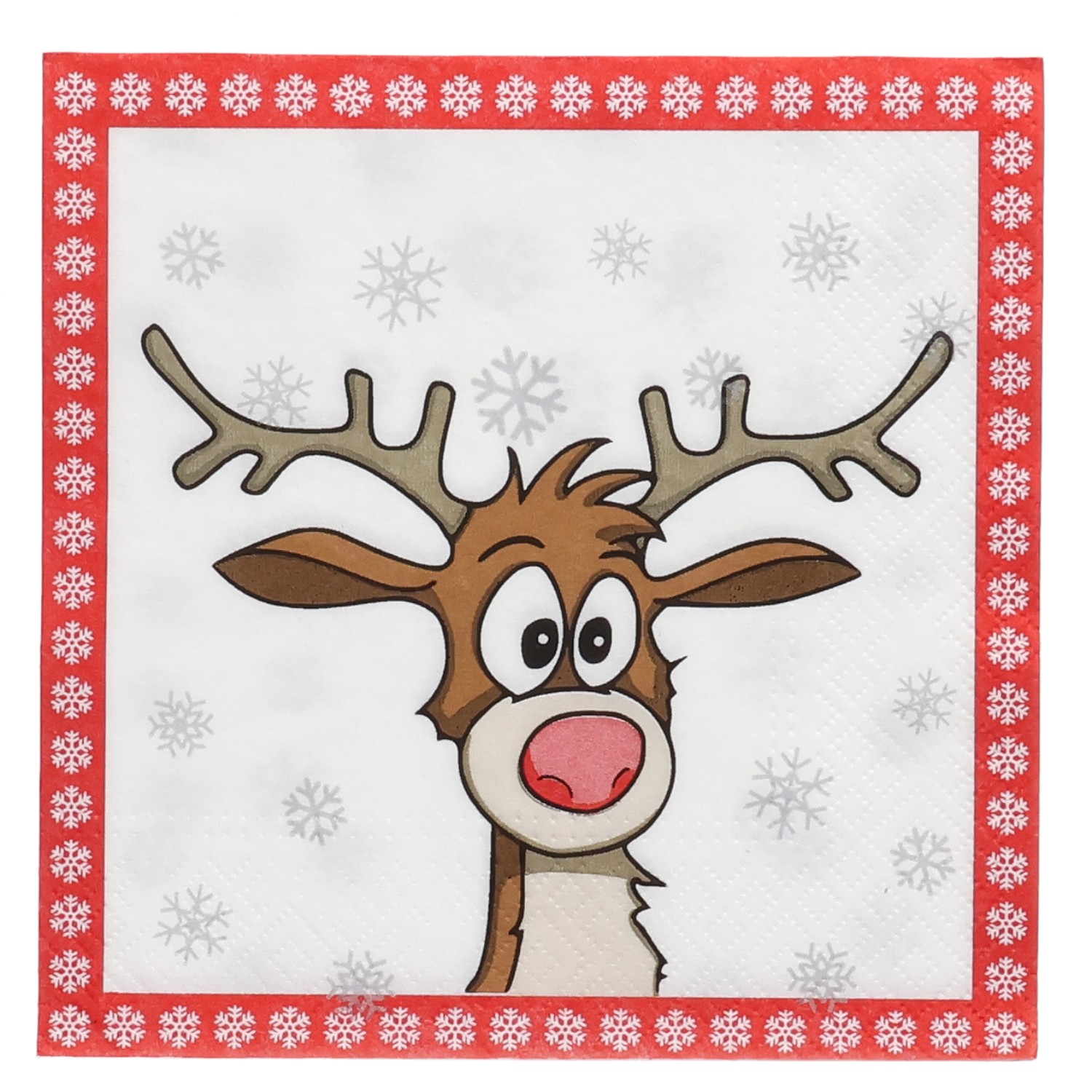 Serviette PP 20erPack Rentier 1
