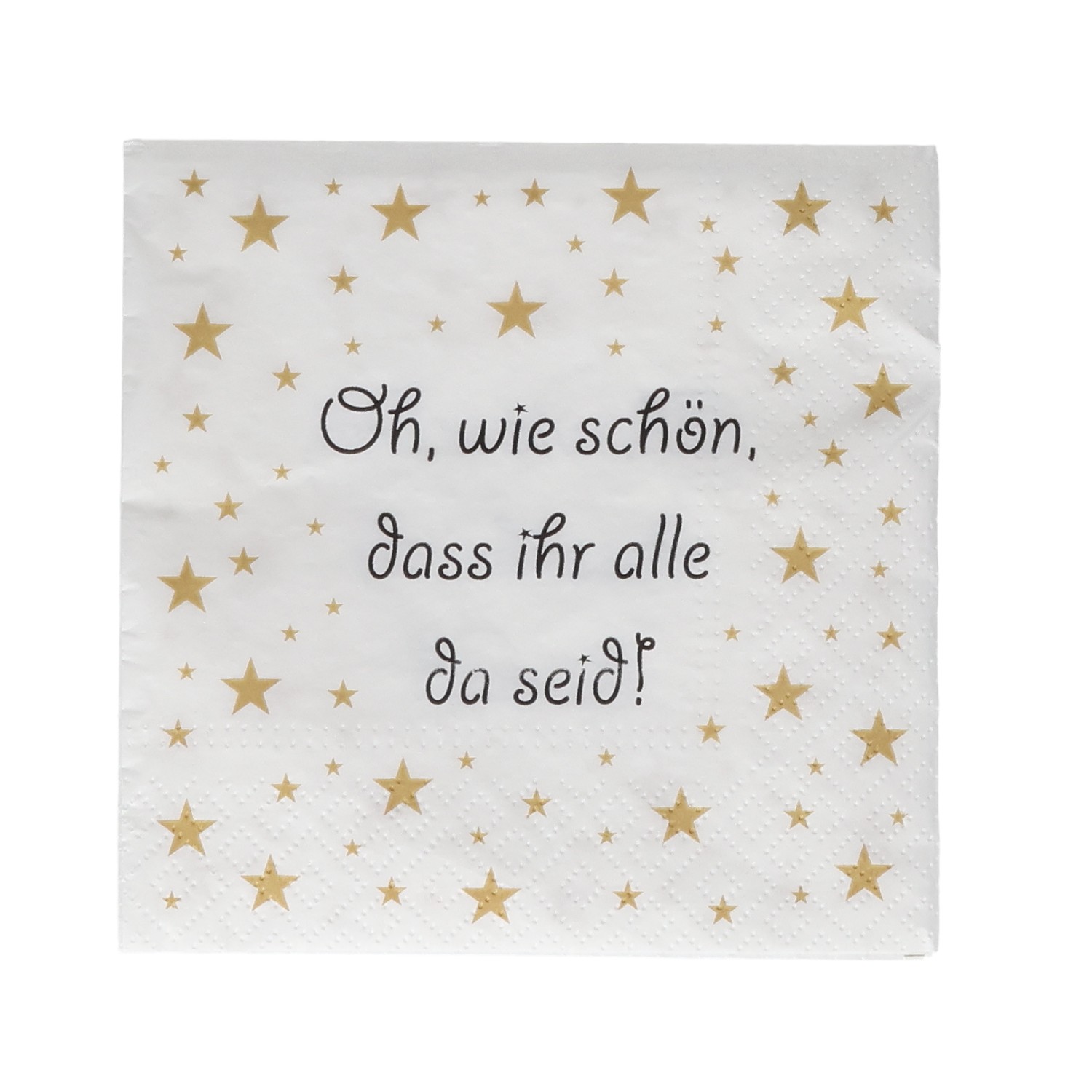 Serviette PP 20erPack Spruch 10