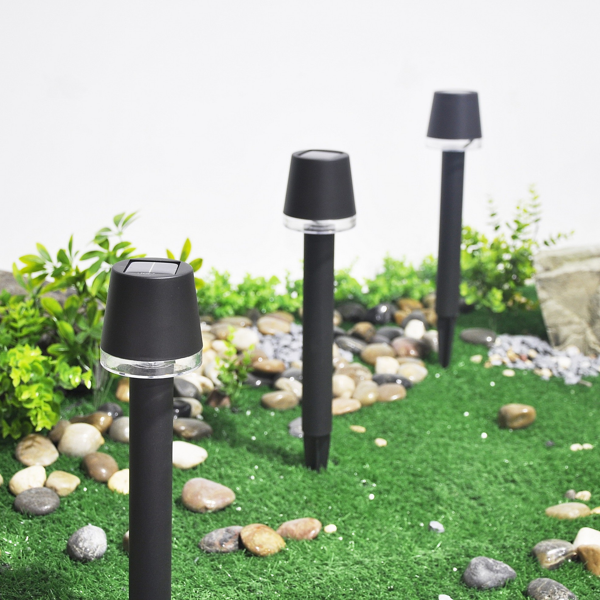 BEL Solarlampe KST D8 H46cm schwarz