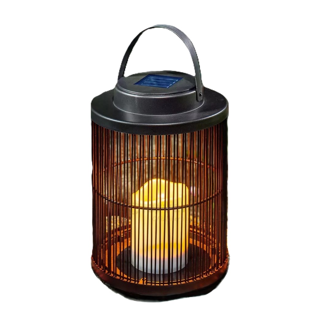 BEL Solar-Windlicht KST D18 H24cm