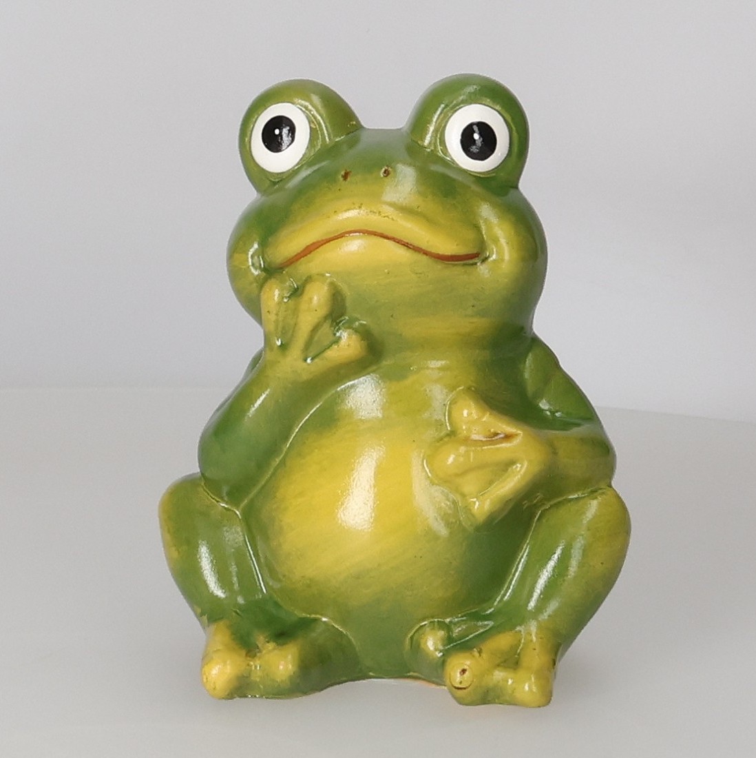 Frosch TC grün 11,3x10x14,2cm