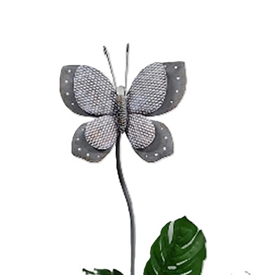 Gartenstecker MET Schmetterl. 112cm