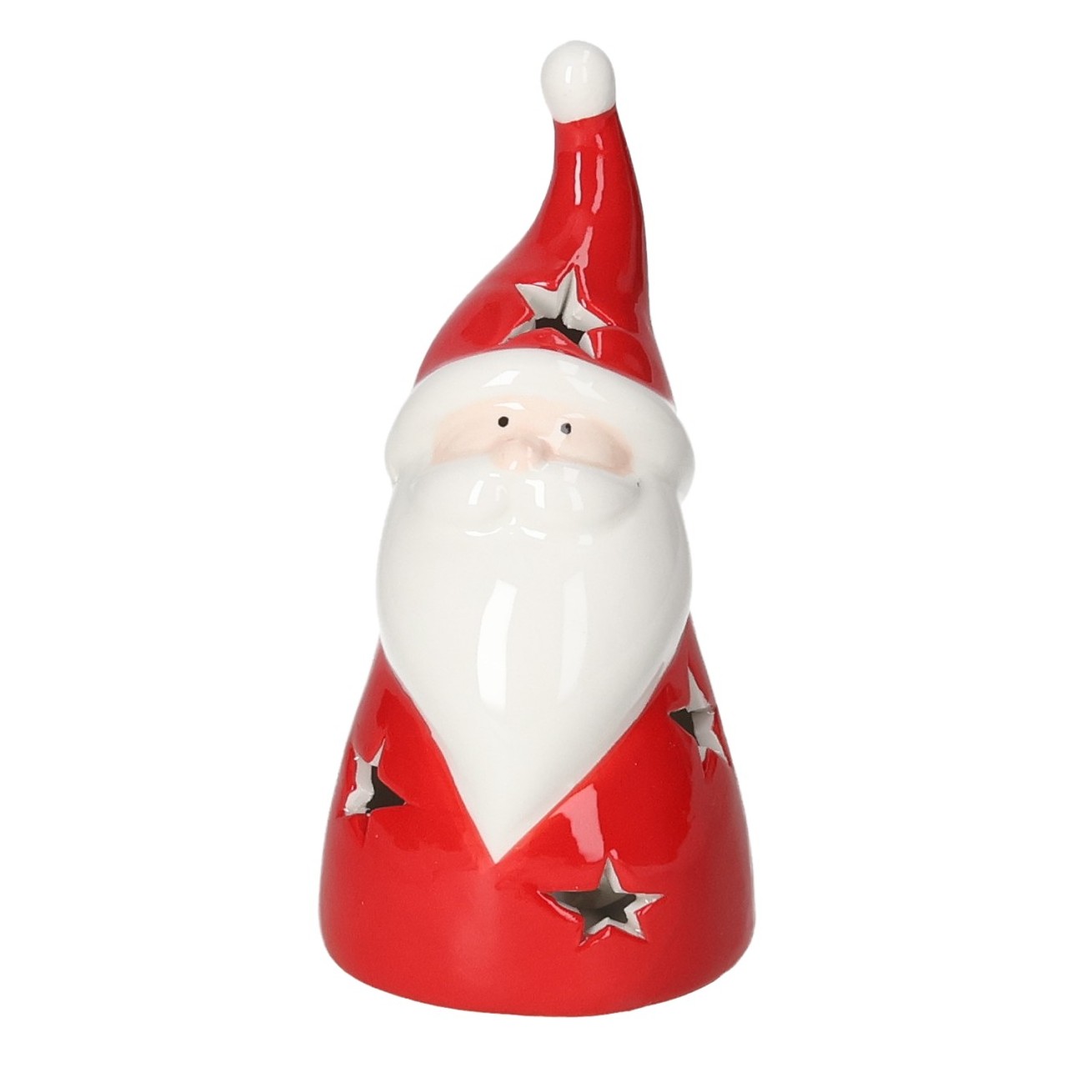 BEL Weihnachtsmann KER H12,6cm rot