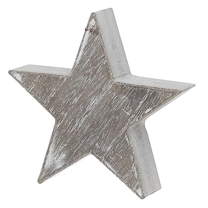 Stern HZ grau stehend D20cm