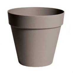 Topf KST D34 H33,3cm taupe