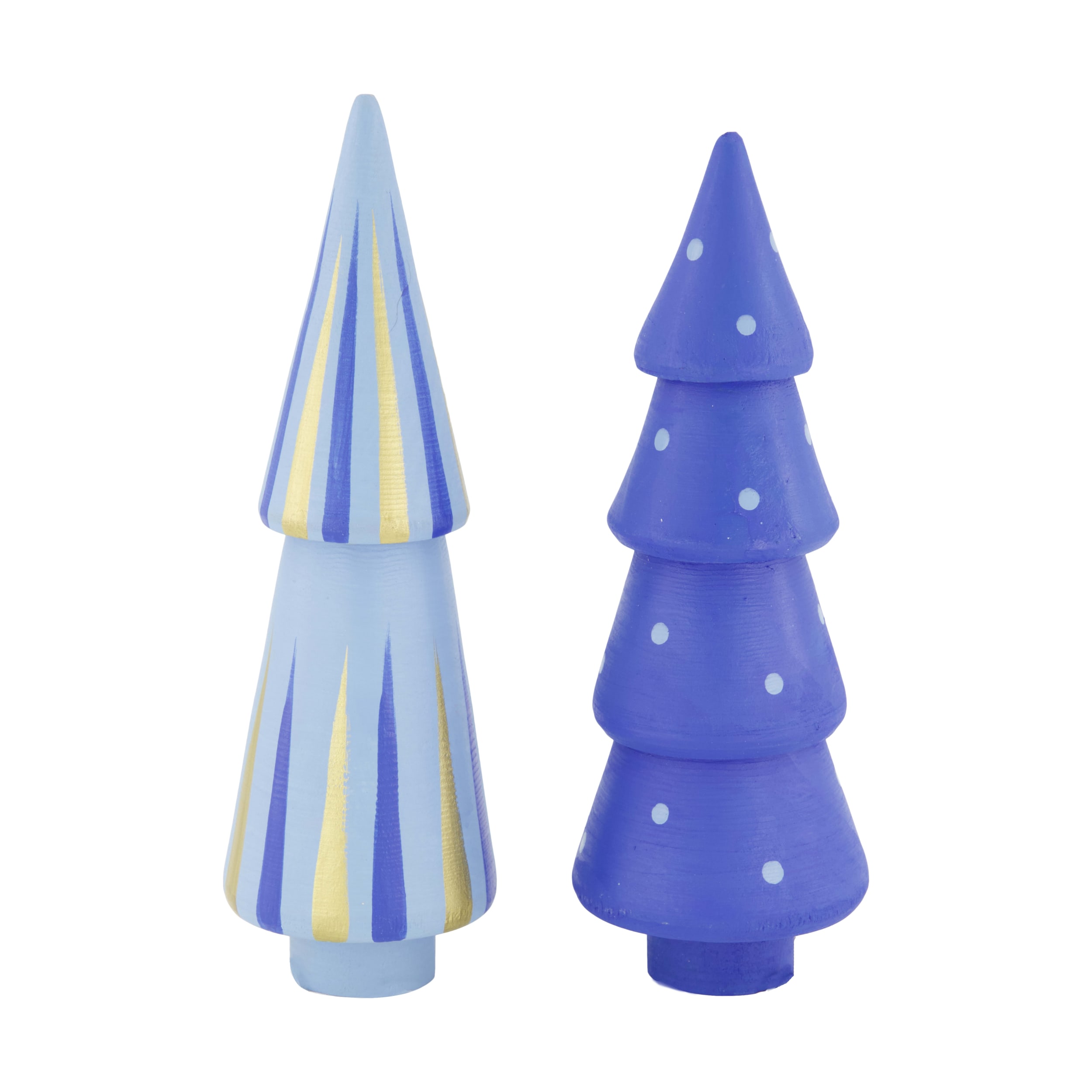 Tannenbaum HZ H18,5cm blau 2sort